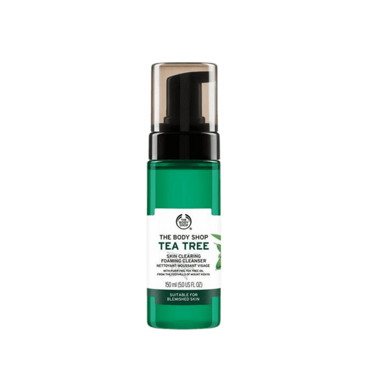The Body Shop Tea Tree Skin Clearing Foaming Cleanser (150ml) SkinStash