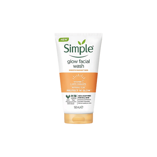 Simple Glow Facial Wash Smooth Radiant Skin (150ml) SkinStash