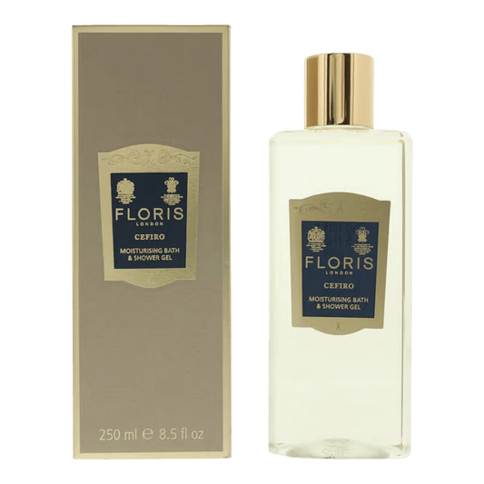Floris London Cefiro - Moisturizing Bath & Shower Gel (250 mL) SkinStash