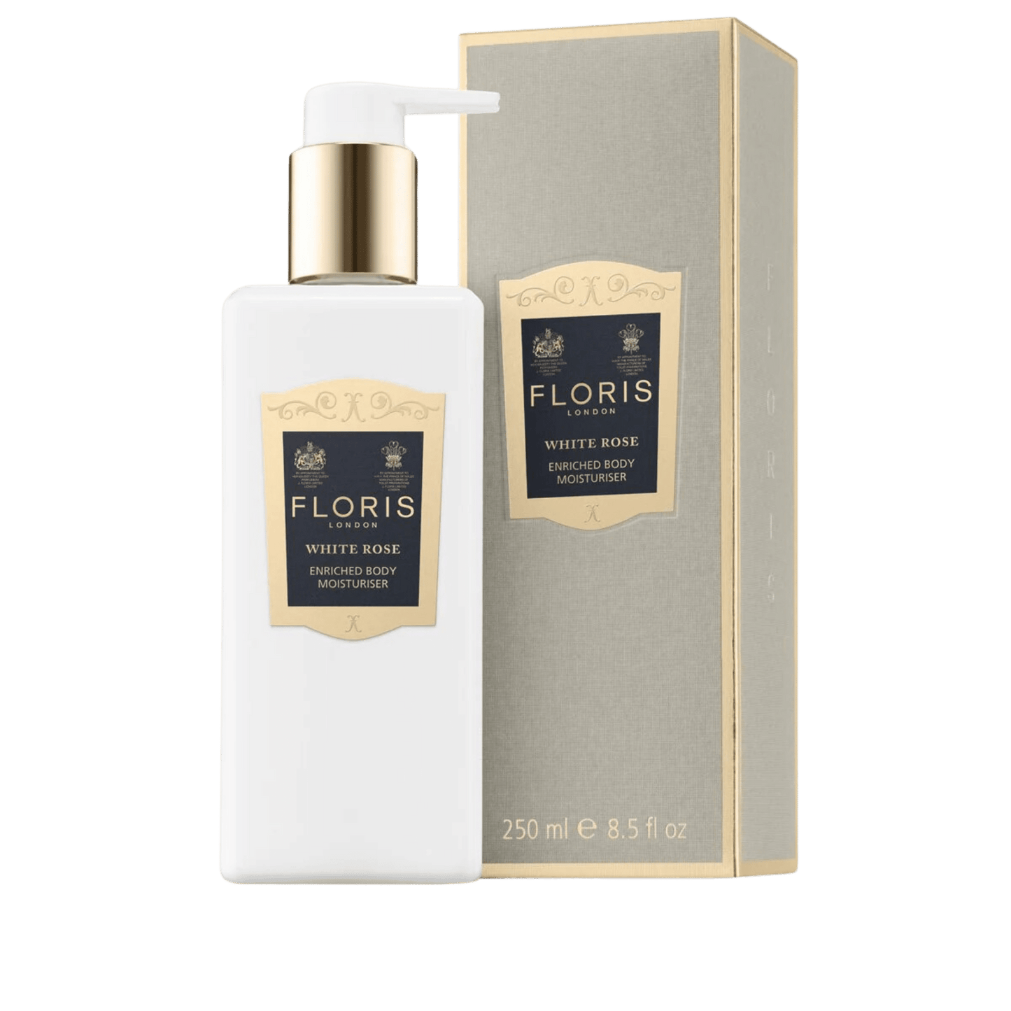 Floris London Night White Rose- Enriched Body Moisturiser (250 mL) SkinStash