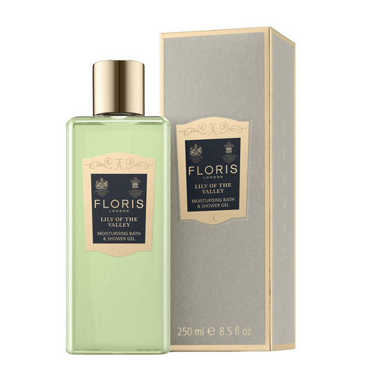 Floris Lily Of The Valley - Moisturising Bath and Shower Gel (250ml) SkinStash