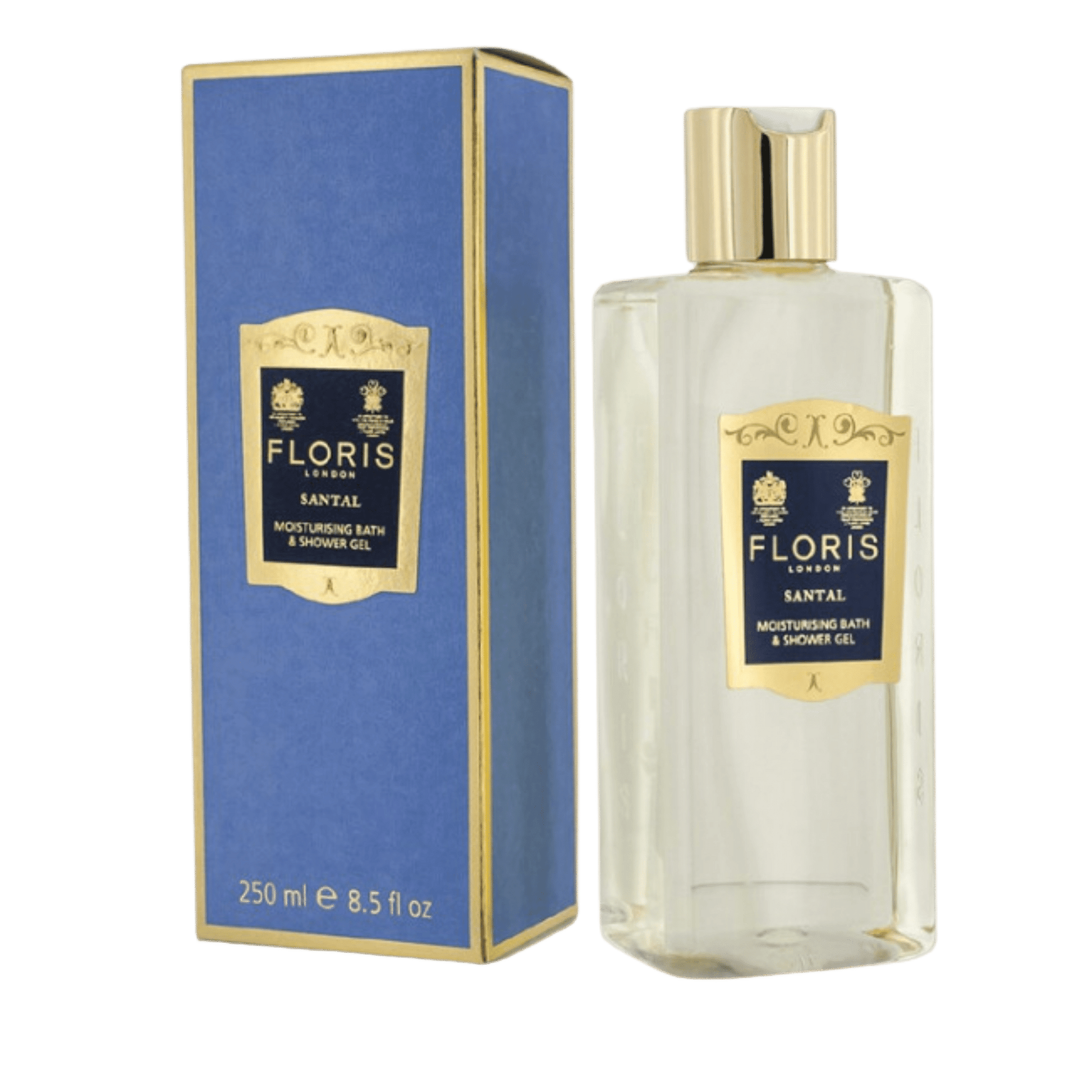 Floris Santal- Moisturising Bath and Shower Gel (250 mL) SkinStash