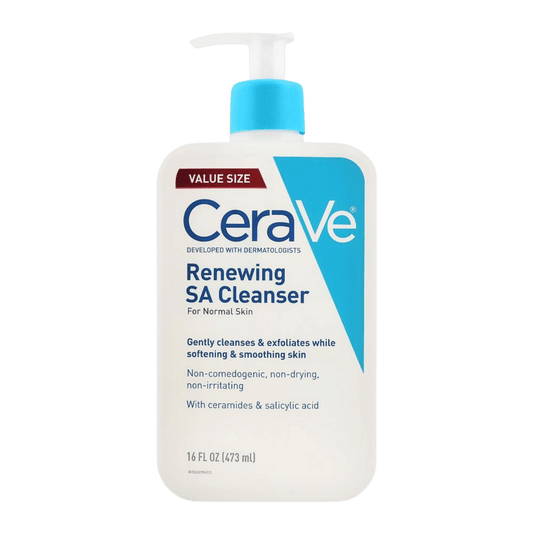 CeraVe Renewing SA Cleanser (473ml) SkinStash