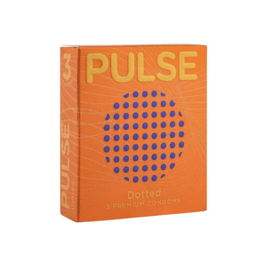 Pulse - Dotted Premium (Pack of 3 condoms) - wellkart