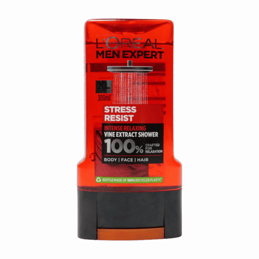 L'Oreal Men Expert Shower Gel Stress Resist (300ml) SkinStash