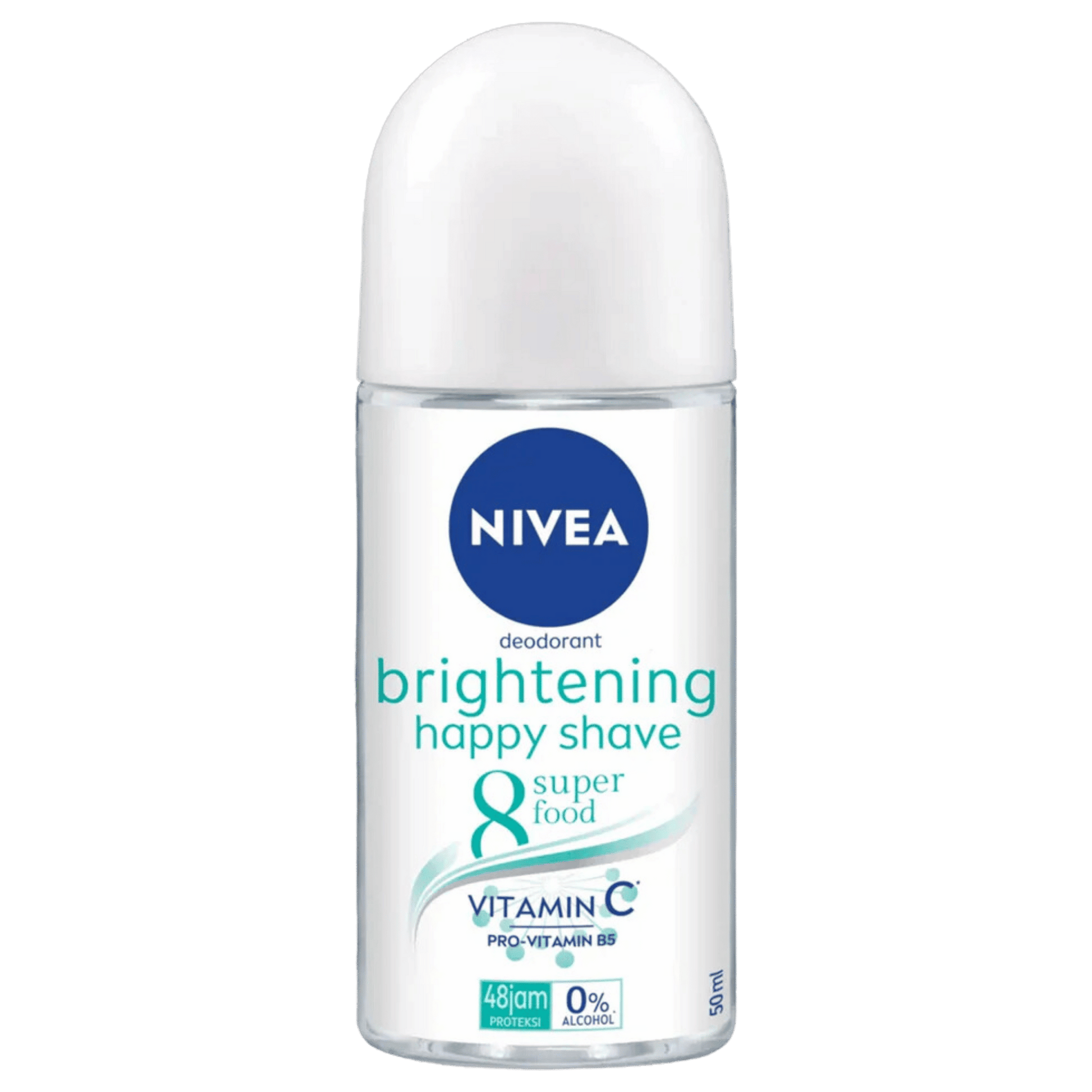 Nivea Brightening Happy Shave Deodorant Roll on (50ml) SkinStash