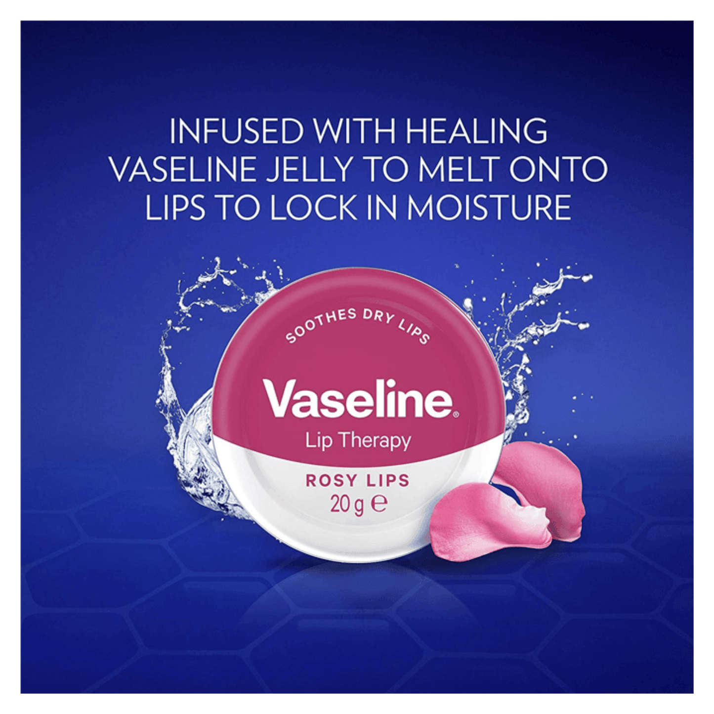 Vaseline Lip Therapy Rosy Lips (20g) SkinStash