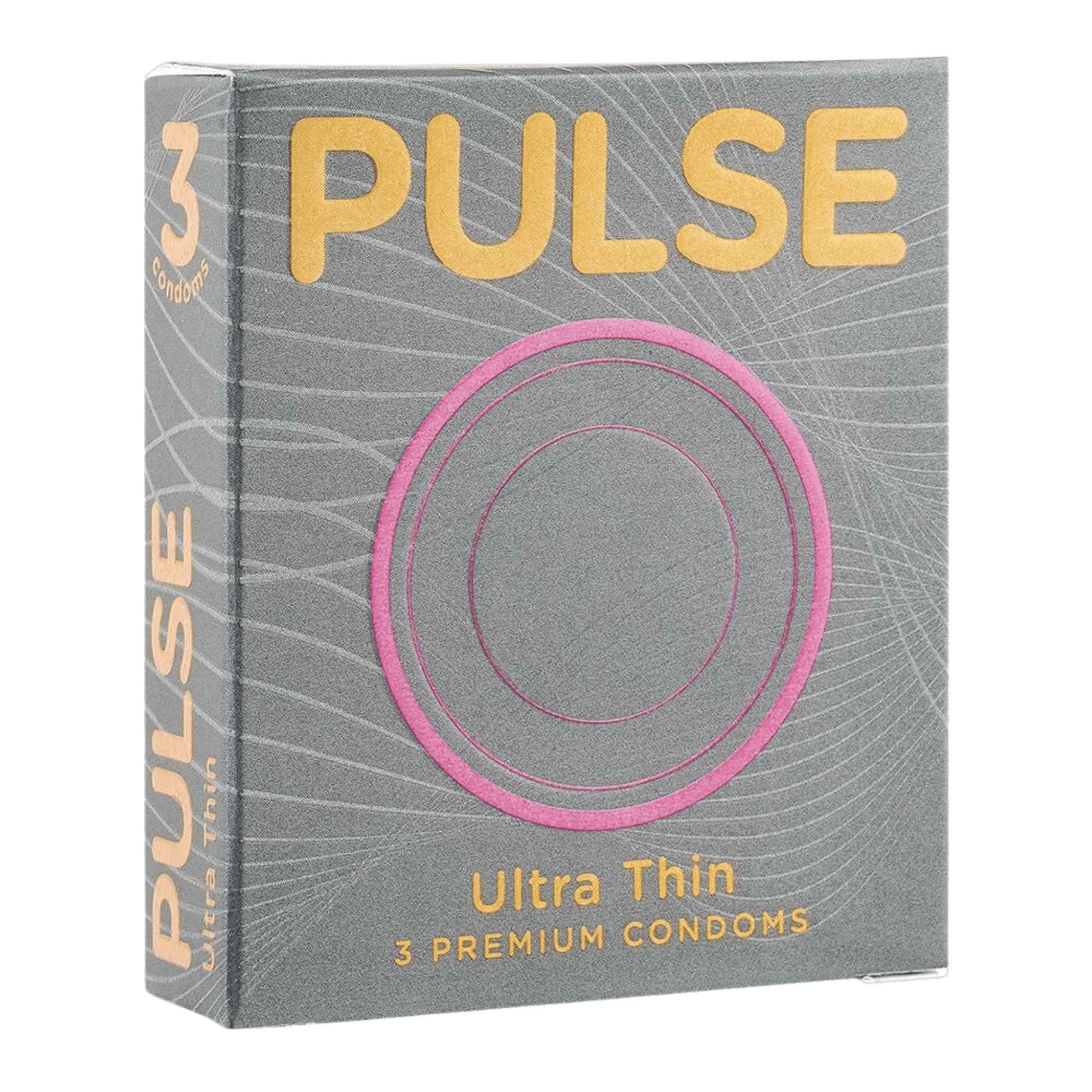Pulse - Ultra Thin (Pack of 3 condoms) - wellkart