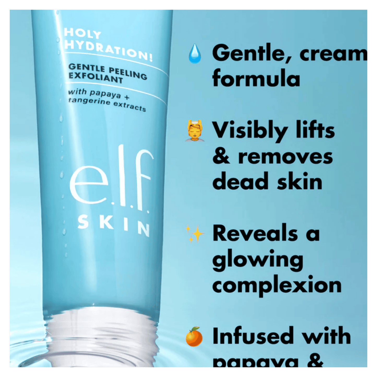 E.L.F Holy Hydration! Gentle Peeling Exfoliant (90ml) SkinStash