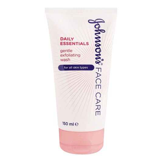 Johnson's Face Care Gentle Exfoliating Face Wash, For All Skin Types, (150ml) SkinStash