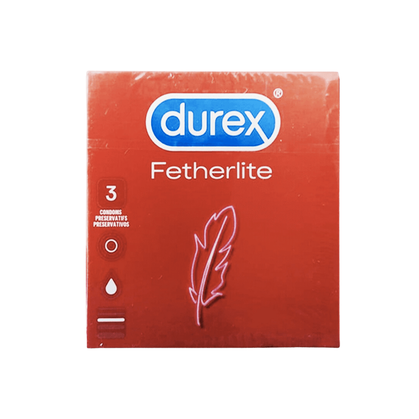 Durex Fetherlite (3 Condoms) - wellkart