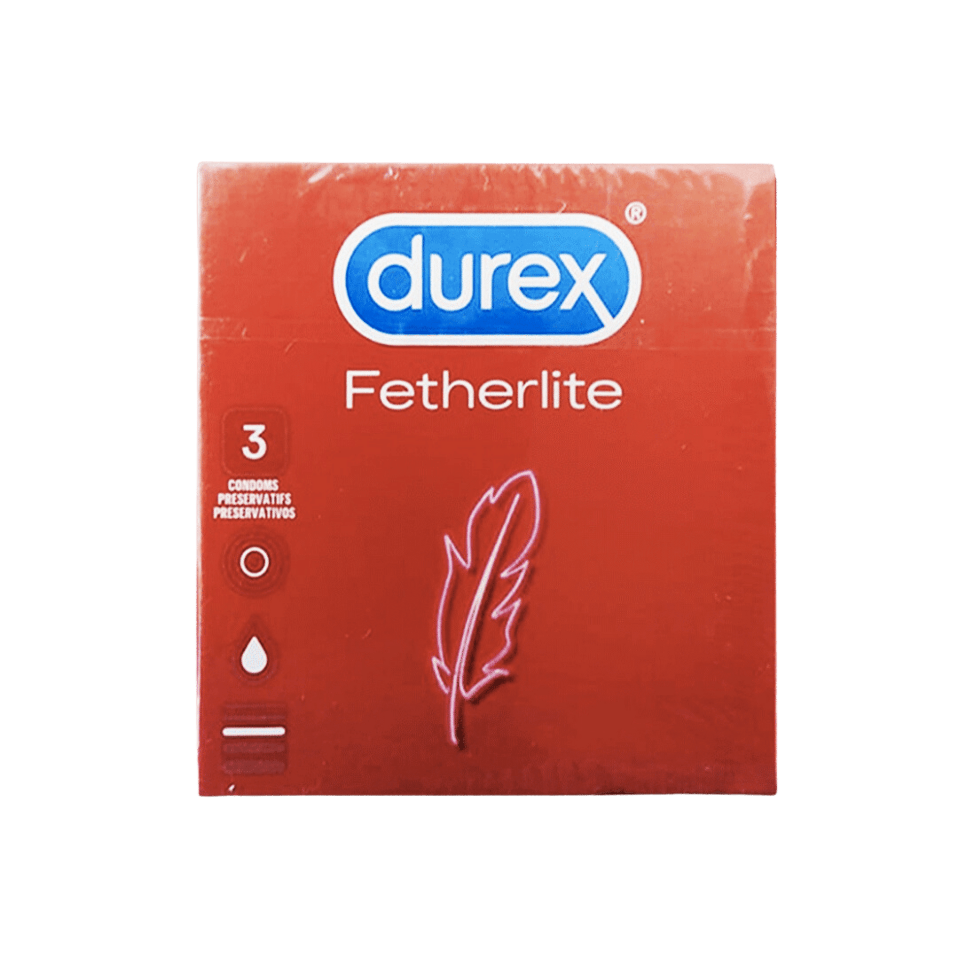 Durex Fetherlite (3 Condoms) - wellkart