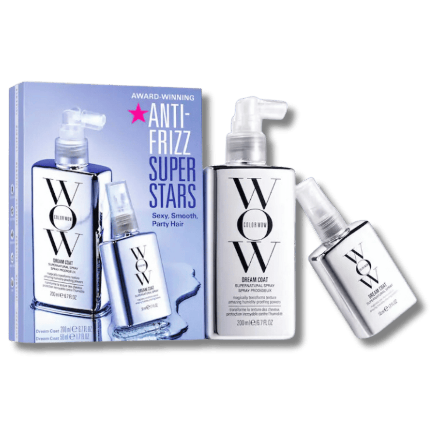 Wow Dream Coat Anti-Frizz Treatment Duo Hair Set SkinStash