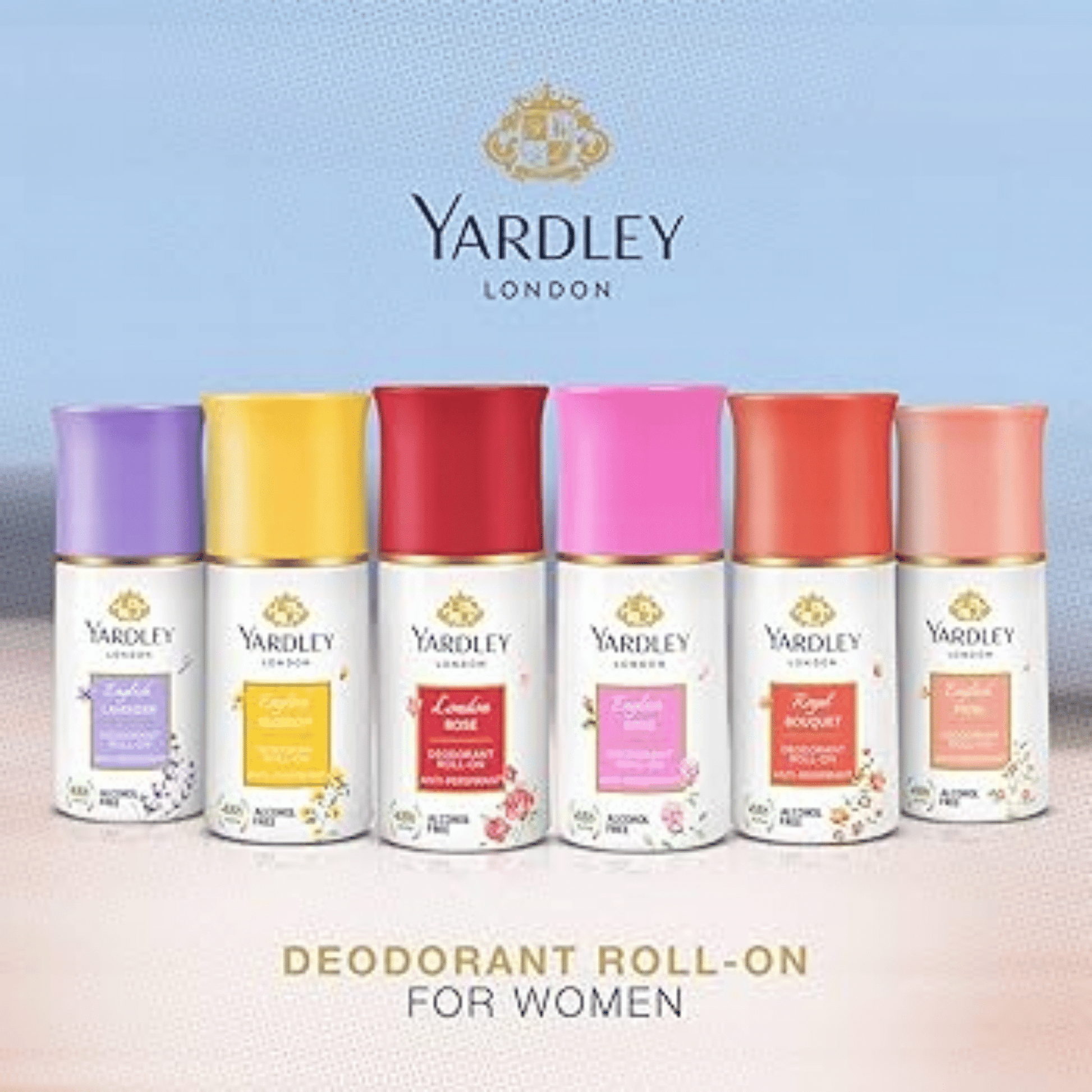 Yardley London Deodorant Roll On For Women (50Ml) - wellkart