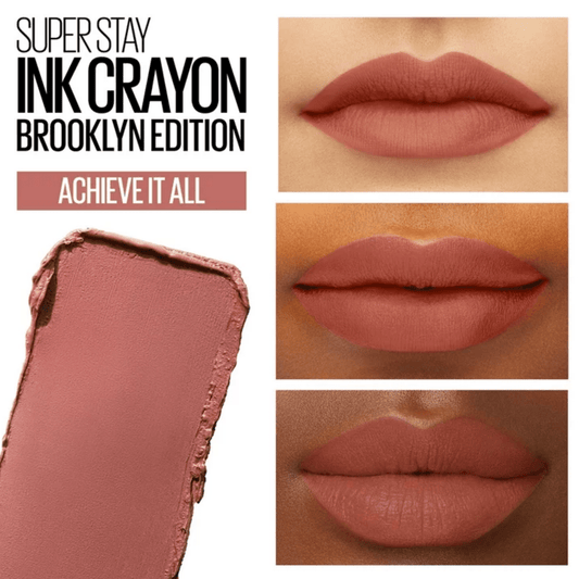 Maybelline Super Stay Ink Crayon Lipstick (1.2g) - wellkart