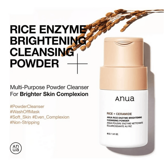 Anua Rice Enzyme Brightening Cleansing Powder (40g) SkinStash