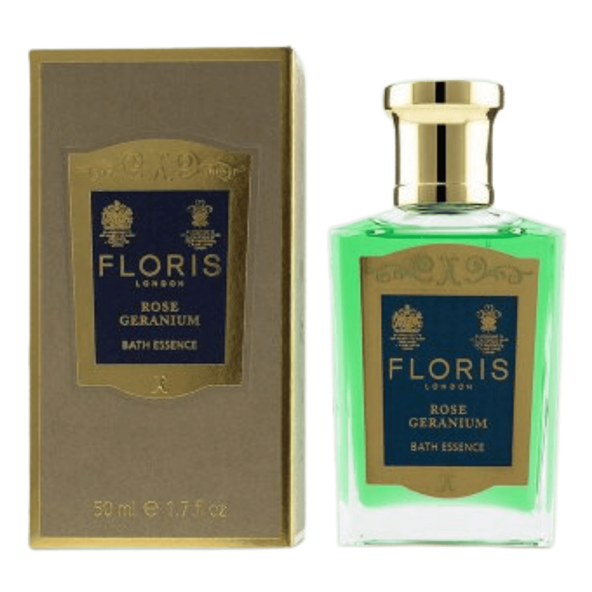 Floris  Rose Geranium Bath Essence (50ml) SkinStash