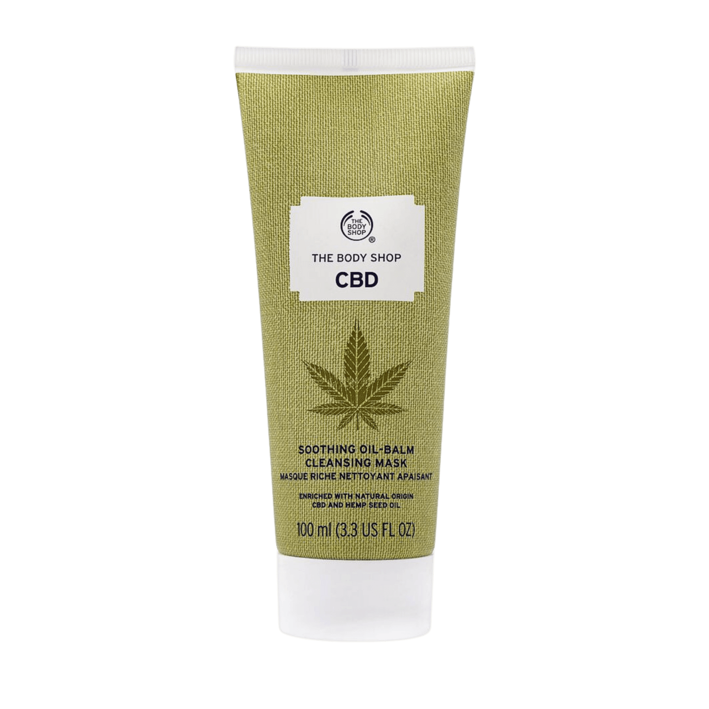 The Body Shop CBD Soothing Oil Balm  Cleansing Mask (100ml) SkinStash