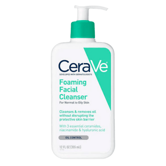 CeraVe Foaming Facial Cleanser (355ml) - wellkart
