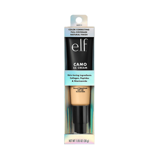 E.L.F CAMO CC Cream Broad Spectrum SPF 30 Sunscreen (30g) - wellkart