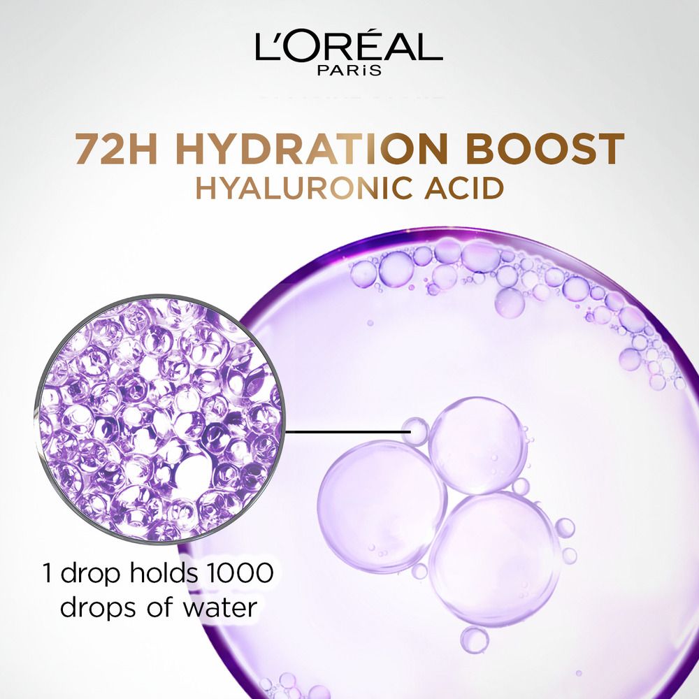 L'Oreal Paris Elvive Hyaluron Moisture Filling Night Hair Cream Mask, For Frizz Free & Hydrated Hair, 200ml - wellkart