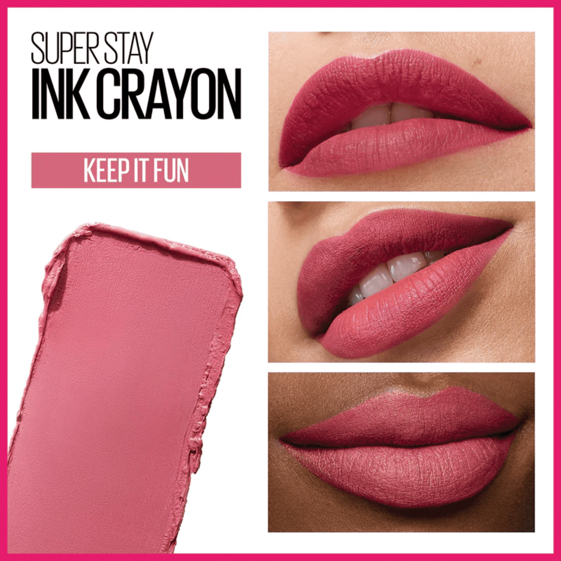 Maybelline Super Stay Ink Crayon Lipstick (1.2g) - wellkart