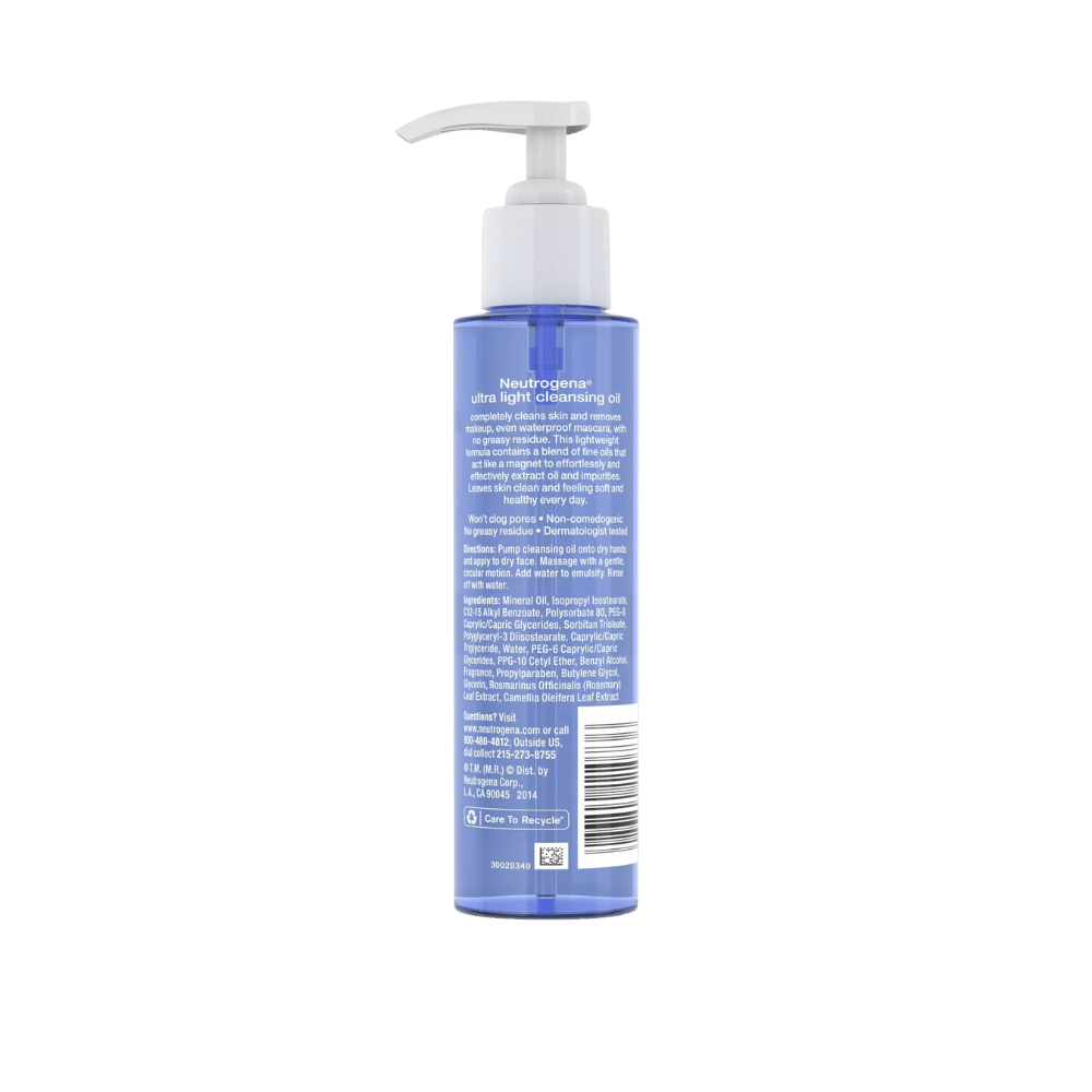 Neutrogena Ultra Light Cleansing Oil (114 ml) SkinStash
