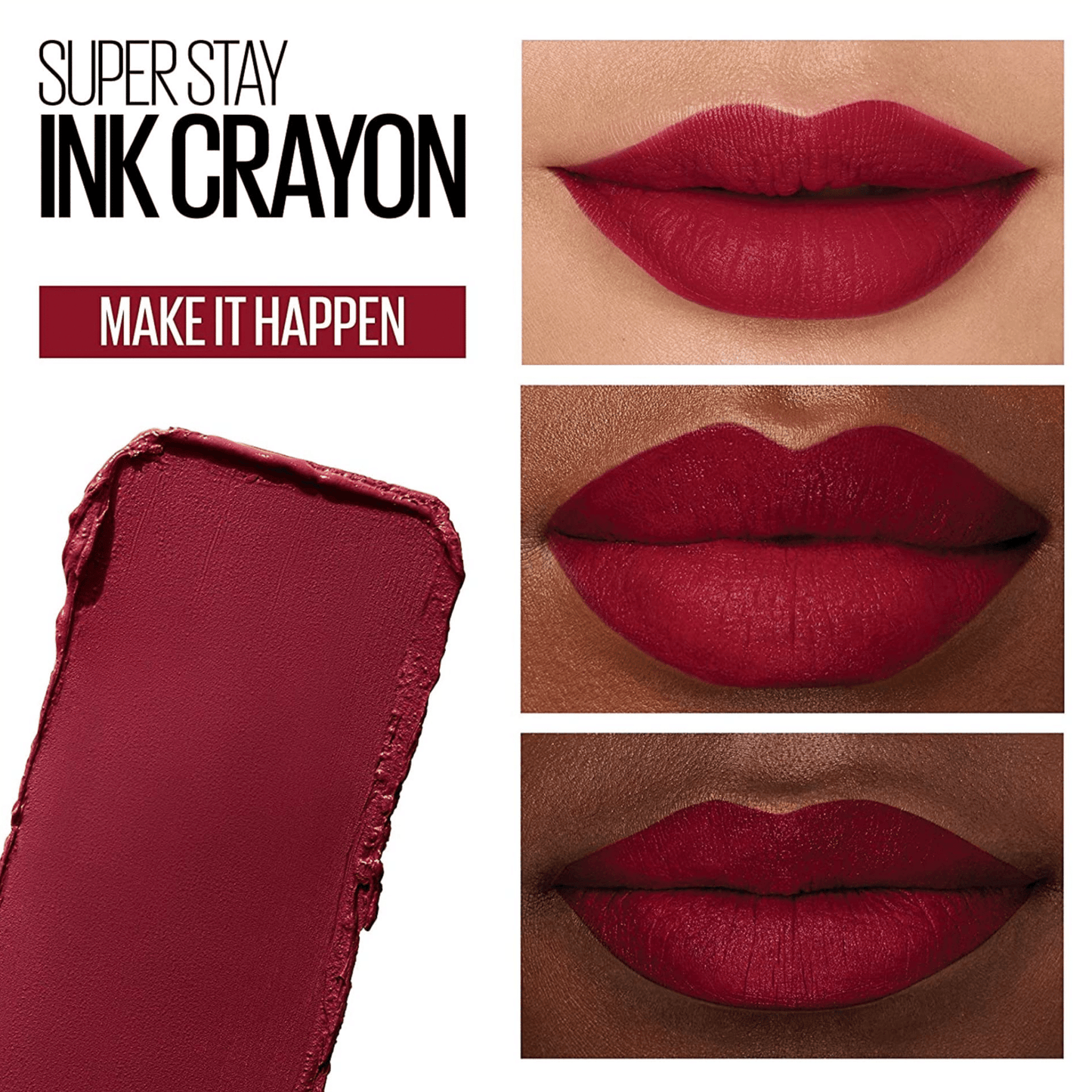 Maybelline Super Stay Ink Crayon Lipstick (1.2g) - wellkart