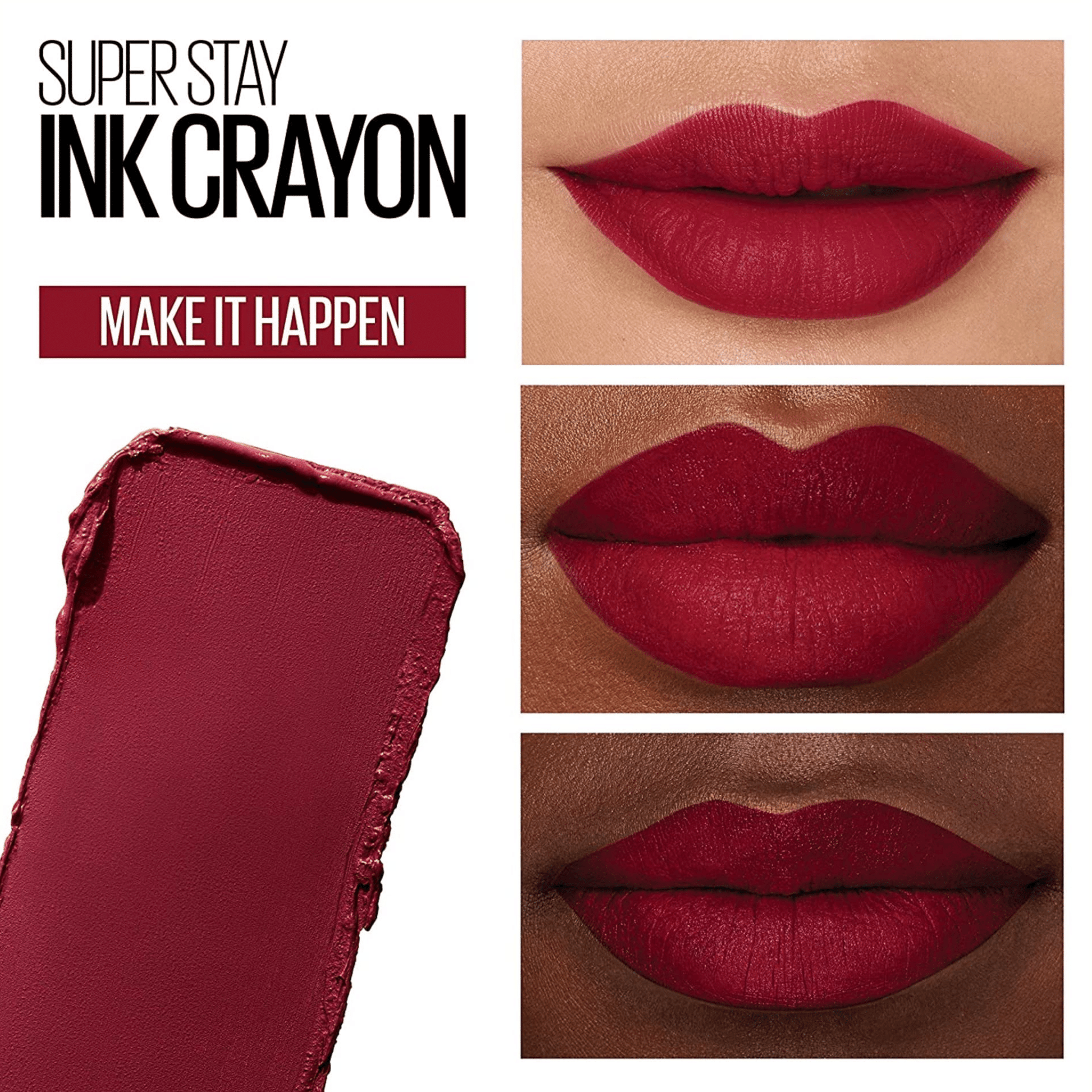 Maybelline Super Stay Ink Crayon Lipstick (1.2g) - wellkart