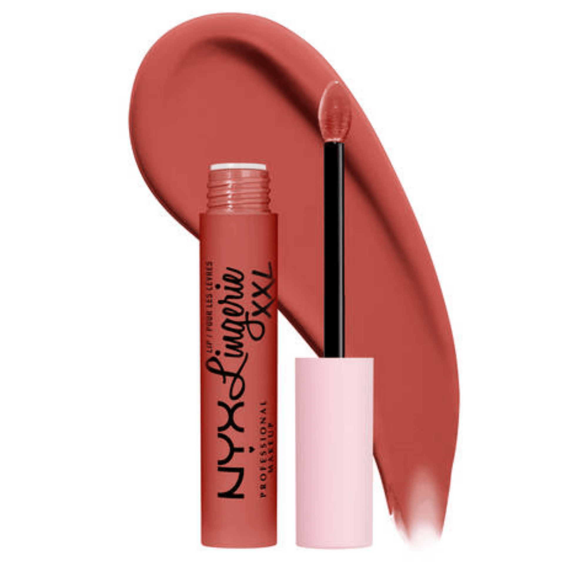 NYX Professional Makeup Lip Lingerie Liquid Lipstick (4ml) - wellkart