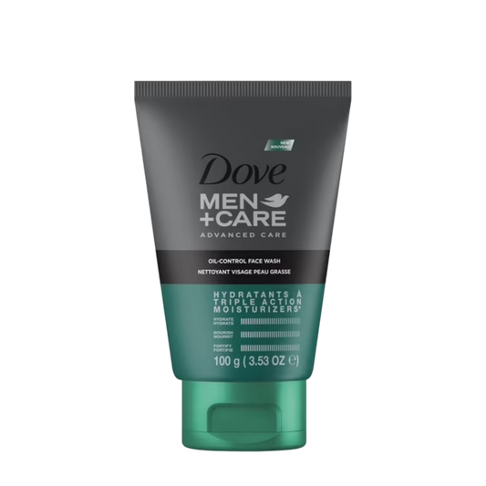 Dove Men + Care Oil-Control Face Wash (100g) SkinStash
