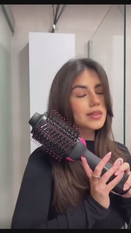 One Step Hot Air Brush Dryer + Styler