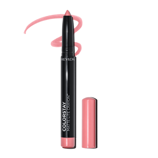 Revlon ColorStay Matte Lite Crayon Lipstick, (001 Tread Lightly) SkinStash