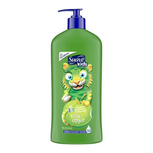 Suave Shampoo + Conditioner + Body Wash (532ml) SkinStash